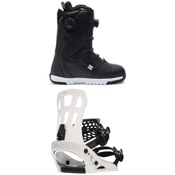 DC Control Snowboard Boots ​+ Flux EM Snowboard Bindings 2023
