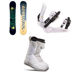 Rossignol Myth Snowboard ​+ Myth Snowboard Bindings ​+ thirtytwo Shifty Boa Snowboard Boots - Women's 2023