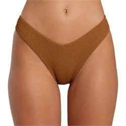 RVCA Grooves Texture V FT MD French Swimsuit Bottom - Women's
