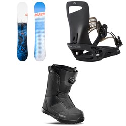 K2 Raygun Pop Snowboard  ​+ Rome Slice SE Snowboard Bindings 2021 ​+ thirtytwo Shifty Boa Snowboard Boots
