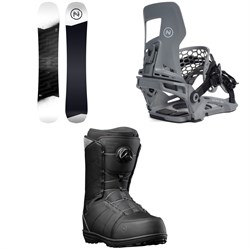 Nidecker Merc SE Snowboard ​+ Muon-X SE Snowboard Bindings ​+ Ranger Snowboard Boots 2023
