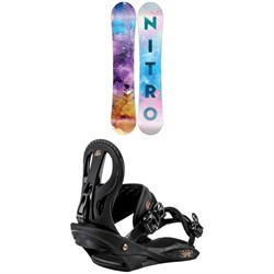 Nitro Lectra Snowboard ​+ Rythm Snowboard Bindings - Women's