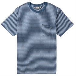 Rhythm Linen Stripe Stripe Short-Sleeve T-Shirt - Men's