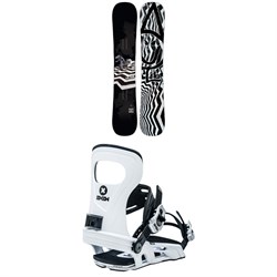 Lib Tech Box Scratcher BTX Snowboard ​+ Bent Metal Joint Snowboard Bindings 2023