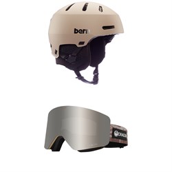 Bern Macon 2.0 MIPS Helmet ​+ Dragon R1 OTG Goggles