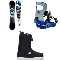 Lib Tech Skate Banana BTX Snowboard ​+ Bent Metal Joint Snowboard Bindings ​+ DC Phase Boa Snowboard Boots 2023