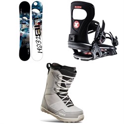 Lib Tech Skate Banana BTX Snowboard ​+ Bent Metal Joint Snowboard Bindings ​+ thirtytwo Shifty Snowboard Boots 2023