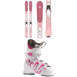 Rossignol Experience Pro W Skis ​+ Kid X 4 GW Bindings ​+ Fun Girl J3 Ski Boots - Kids' 2023