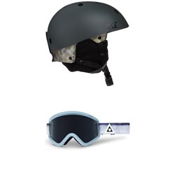 Sandbox Legend Snow Helmet ​+ Ashbury Blackbird Team Goggles
