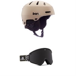 Bern Macon 2.0 MIPS Helmet ​+ Electric Roteck Goggles