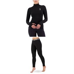 MONS ROYALE Cascade Mock Neck Top ​+ Leggings - Women's 2023