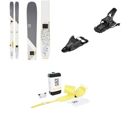 WNDR Alpine Vital 100 Camber Skis 2022 ​+ Salomon S​/Lab Shift MNC 13 Alpine Touring Ski Bindings 2023 ​+ Pomoca Climb 2.0 Climbing Skins