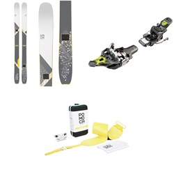 WNDR Alpine Vital 100 Reverse Camber Skis ​+ Fritschi Tecton 12 Alpine Touring Ski Bindings ​+ Pomoca Climb 2.0 Climbing Skins 2022
