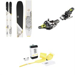 WNDR Alpine Intention 110 Camber Skis ​+ Fritschi Tecton 12 Alpine Touring Ski Bindings ​+ Pomoca Climb 2.0 Climbing Skins 2022