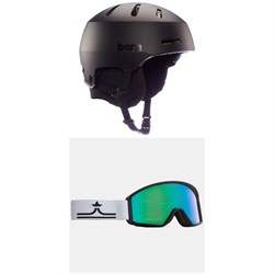 Bern Macon 2.0 MIPS Helmet ​+ Dragon x evo DXT OTG Goggles