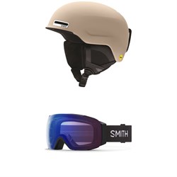 Smith Maze MIPS Round Contour Fit Helmet ​+ I​/O MAG Low Bridge Fit Goggles