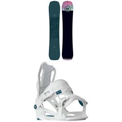 Nidecker Venus SE Snowboard ​+ Flow Juno Fusion Snowboard Bindings - Women's 2024