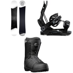 Nidecker Merc SE Snowboard ​+ Flow Fenix Snowboard Bindings ​+ Nidecker Ranger Snowboard Boots 2023