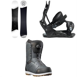 Nidecker Merc SE Snowboard ​+ Flow Nexus Fusion Snowboard Bindings ​+ Nidecker Ranger Snowboard Boots 2023