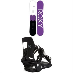 Roxy Dawn Snowboard 2022 ​+ Nidecker Muon-W SE Snowboard Bindings - Women's