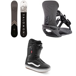 Salomon Sight X Snowboard ​+ Trigger X Snowboard Bindings ​+ Vans Aura OG Snowboard Boots 2023
