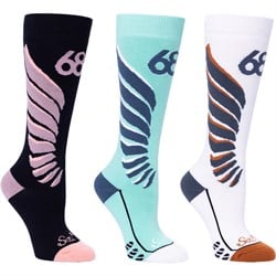 686 Libtert'a 3-Pack Snowboard Socks - Women's