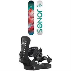 Jones Dream Weaver Snowboard ​+ Union Trilogy Snowboard Bindings - Women's 2023