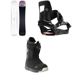 Nidecker Venus Snowboard ​+ Muon-W Snowboard Bindings ​+ Cascade Snowboard Boots - Women's 2024