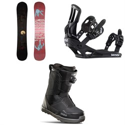 Rossignol Evader Snowboard ​+ Battle Snowboard Bindings ​+ thirtytwo Shifty Boa Snowboard Boots 2023