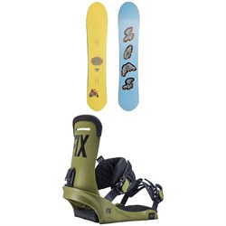 Sims Nub Snowboard ​+ Fix Truce Snowboard Bindings 2023