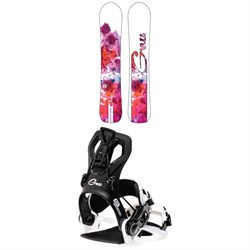 GNU Chromatic BTX Snowboard ​+ B-Real Snowboard Bindings - Women's
