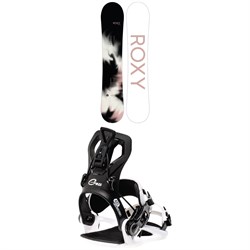 Roxy Raina Snowboard ​+ GNU B-Real Snowboard Bindings - Women's 2023