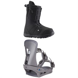 Burton Moto Snowboard Boots ​+ Freestyle Snowboard Bindings 2023
