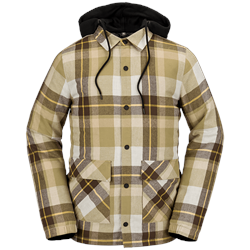 Volcom Insulated Riding Flannel Jacket - Men's