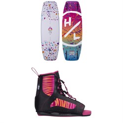 Hyperlite Murray Jr. ​+ Jinx Wakeboard Bindings - Girls 2023