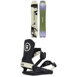 Ride MTNpig Snowboard ​+ C-8 Snowboard Bindings