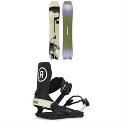 Ride MTNpig Snowboard ​+ C-6 Snowboard Bindings