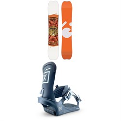 Slash Brainstorm Snowboard ​+ Fix Truce Snowboard Bindings 2023