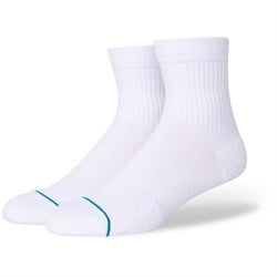 Stance Icon Quarter Socks - White