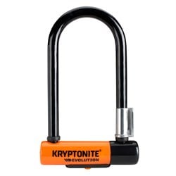 Kryptonite Evolution Mini-7 U-Lock with 4' Flex Cable