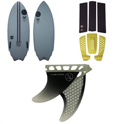 Hyperlite Accelerator ​+ EVA Traction Pad Kit ​+ 3.5'' Flux Surf Fin Set - 2023