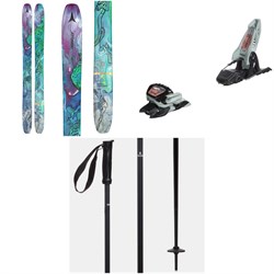 Atomic Bent Chetler 120 Skis ​+ Marker Griffon 13 ID Ski Bindings ​+ evo Merge Ski Poles 2023