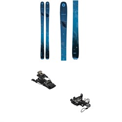 Blizzard Hustle 9 Skis ​+ Salomon MTN Pure Alpine Touring Ski Bindings 2023