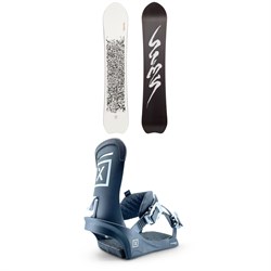 Sims x evo UAP Snowboard ​+ Fix Truce Snowboard Bindings 2023
