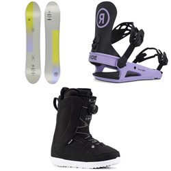Ride Compact Snowboard ​+ CL-4 Snowboard Bindings ​+ Sage Snowboard Boots - Women's 2023