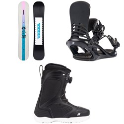 K2 Dreamsicle Snowboard ​+ Cassette Snowboard Bindings ​+ Benes Snowboard Boots - Women's 2023