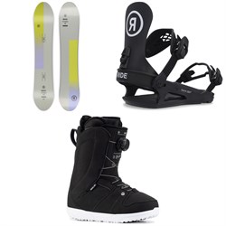 Ride Compact Snowboard ​+ CL-2 Snowboard Bindings ​+ Sage Snowboard Boots - Women's 2023