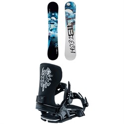 Lib Tech Skate Banana BTX Snowboard ​+ Bent Metal Transfer Snowboard Bindings 2023