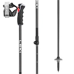 スキーポール 24 PEAK VARIO 3D 65336621 UVEX レキ 調整式 ストック ピーク ヴァリオ 3D ブラック LEKI
