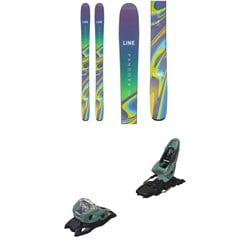 Line Skis Pandora 104 Skis - Women's ​+ Marker Squire 11 Ski Bindings 2023